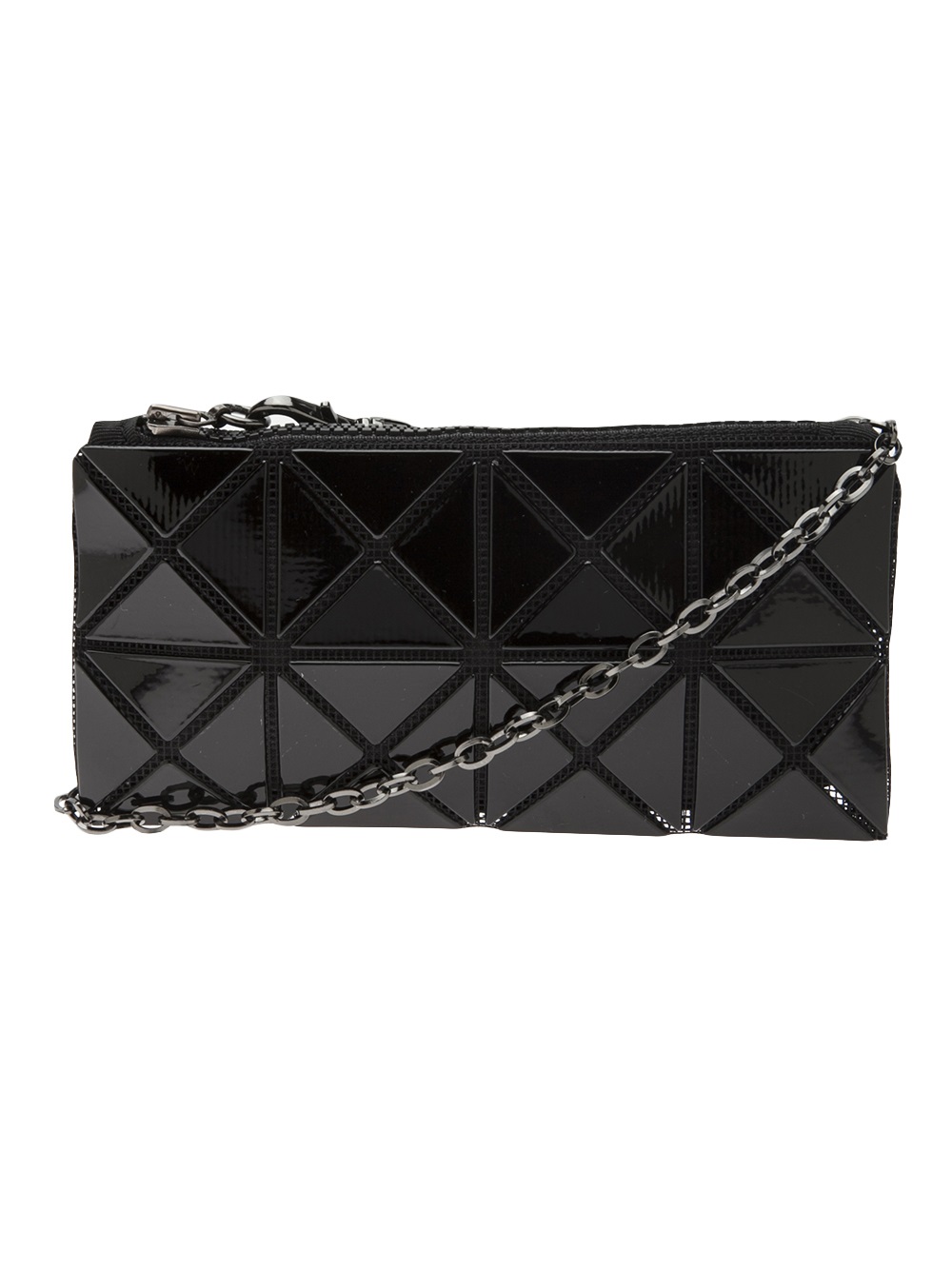 Bao Bao Issey Miyake Pyramid Square Pouch in Black - Lyst