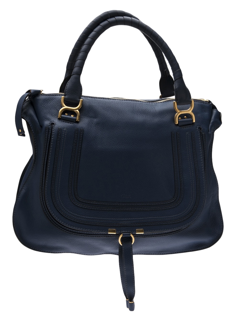 Chlo Marcie Bag in Blue Lyst