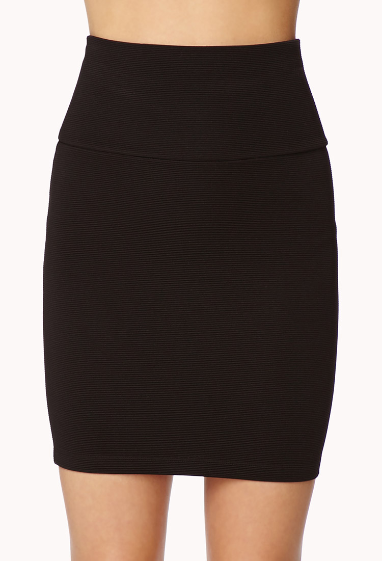 ribbed bodycon maxi skirt