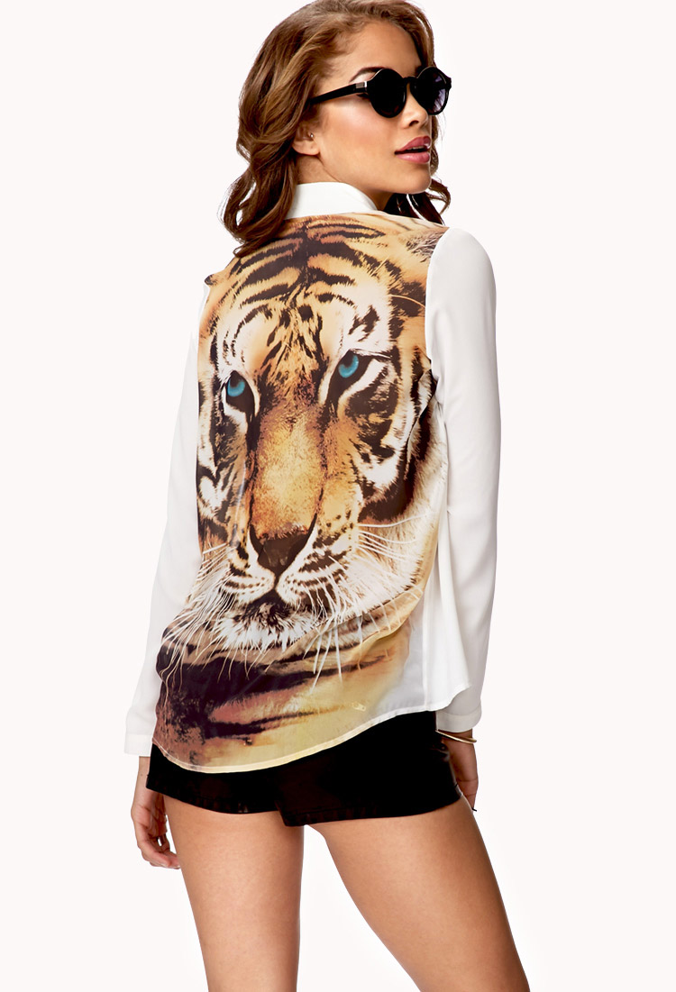 tiger shirt forever 21