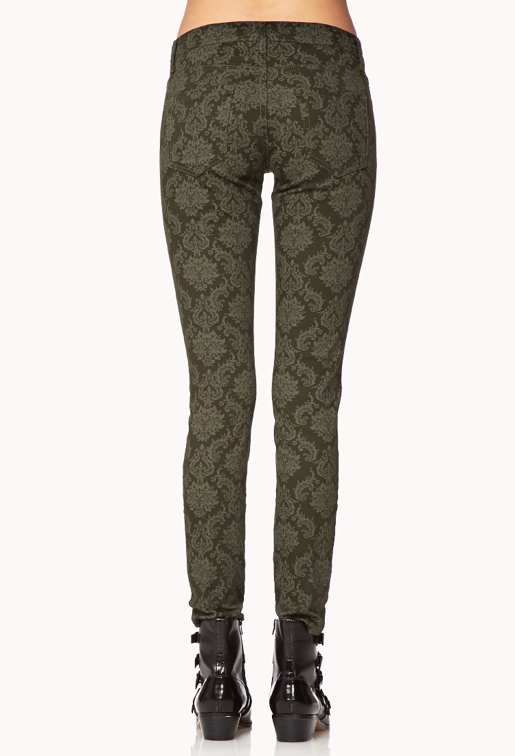 forever 21 green jeans