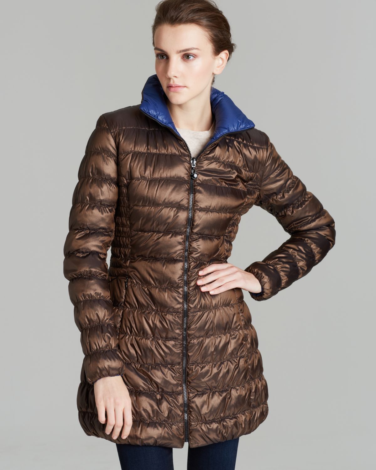 laundry packable down coat