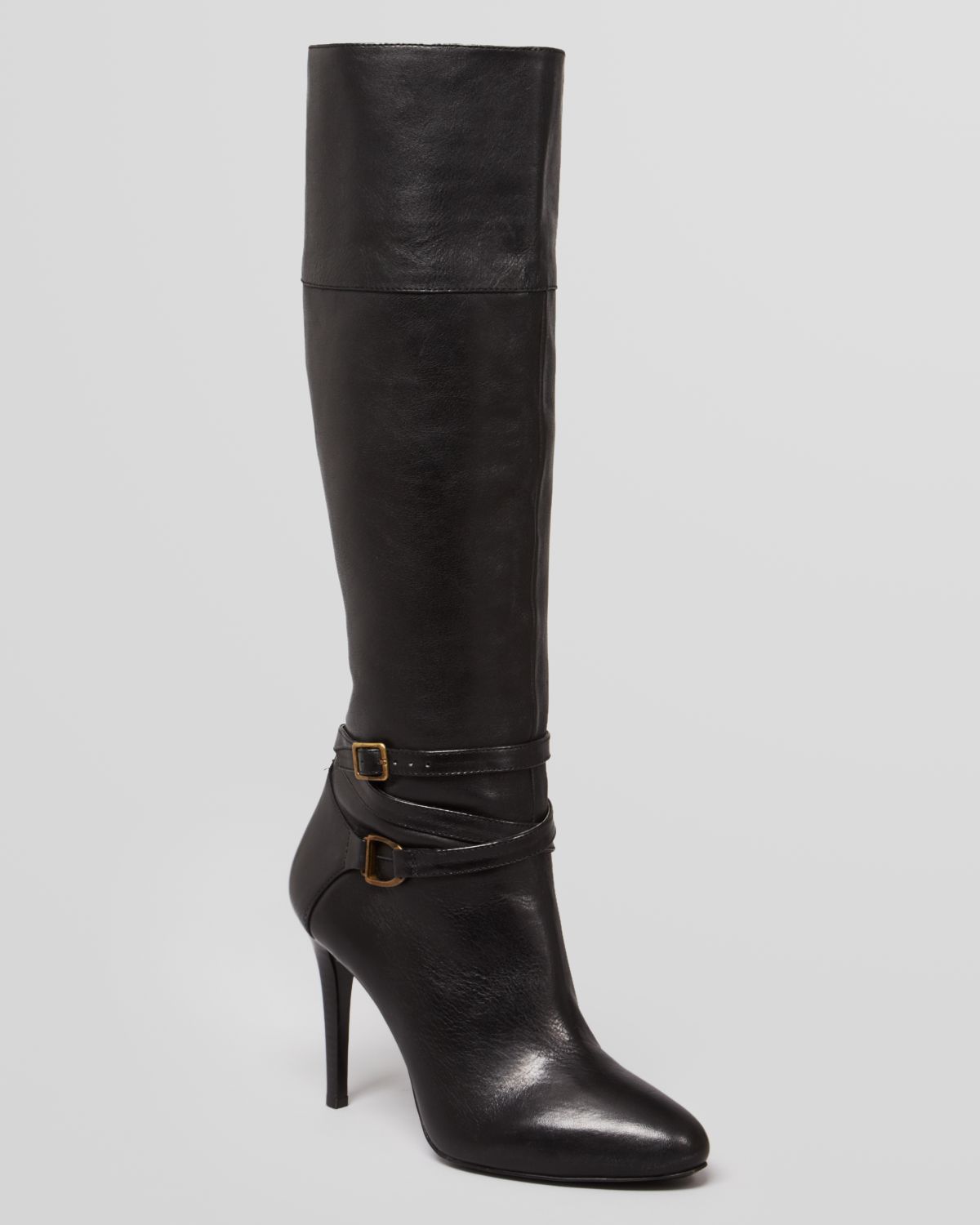 ralph lauren high heel boots