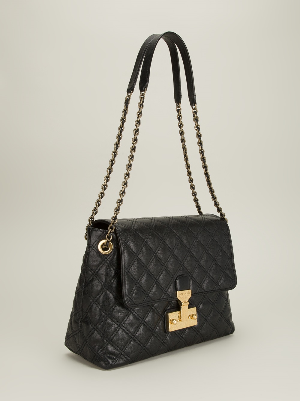 Marc Jacobs Quilted The Xl Single Shoulder Bag in Black - Lyst