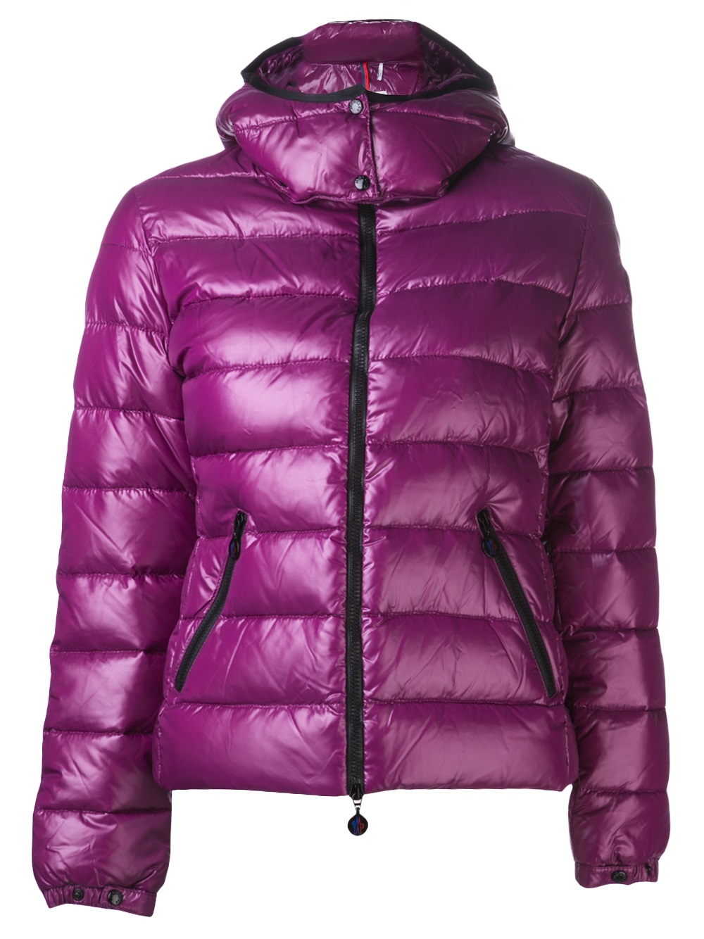 Moncler Bady Shiny Jacket in Pink & Purple (Purple) - Lyst