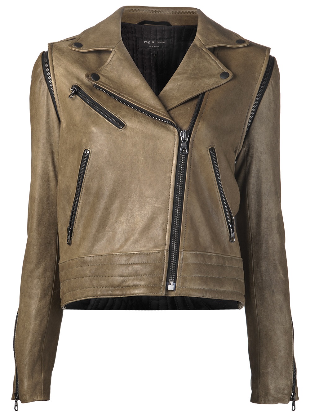 Lyst Rag Bone Bowery Jacket In Green Gallery