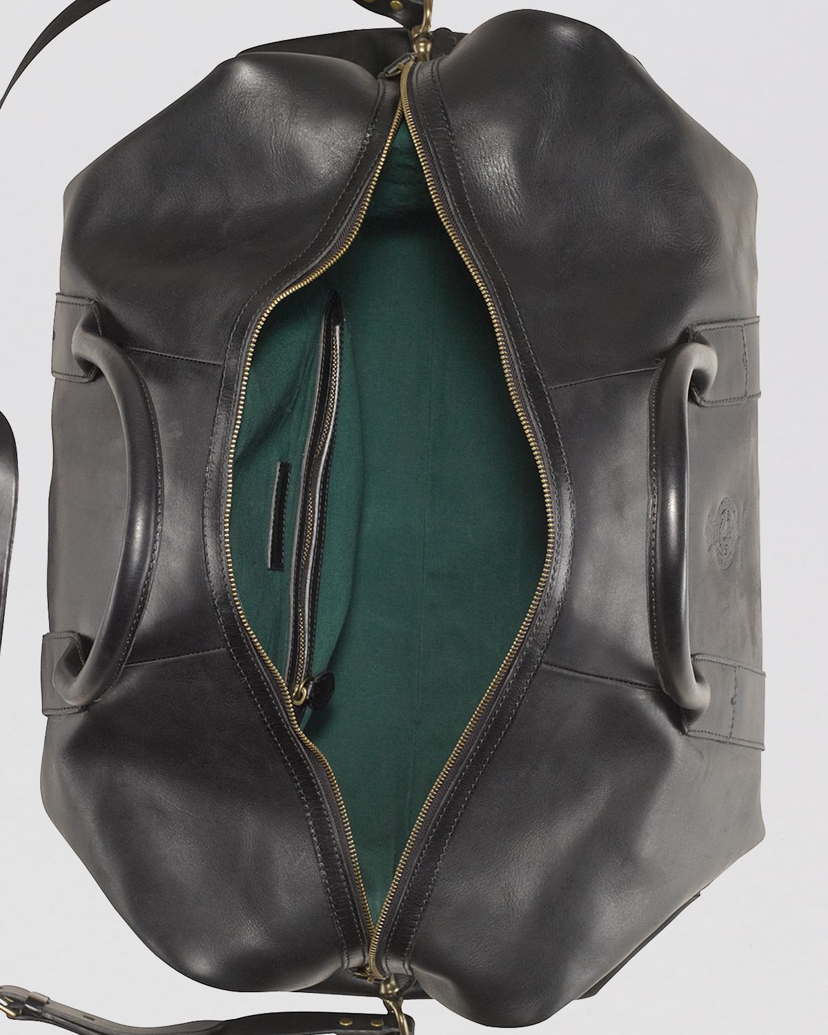 Ralph Lauren Polo Leather Duffel Bag in Black for Men | Lyst
