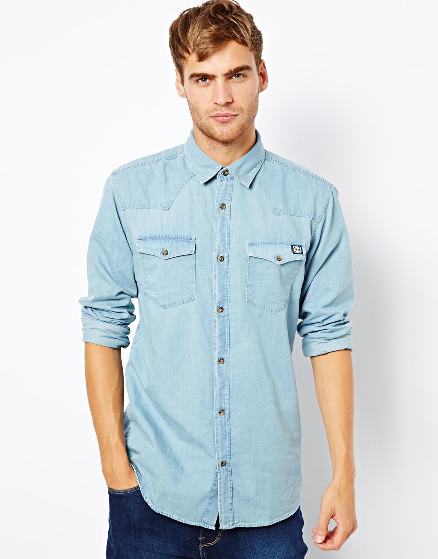 Jack Jones Denim Shirt Netherlands, SAVE 46% - arriola-tanzstudio.at