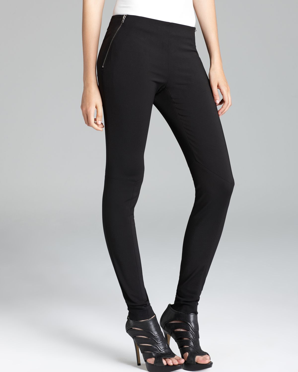 Black stretch pants Clearance