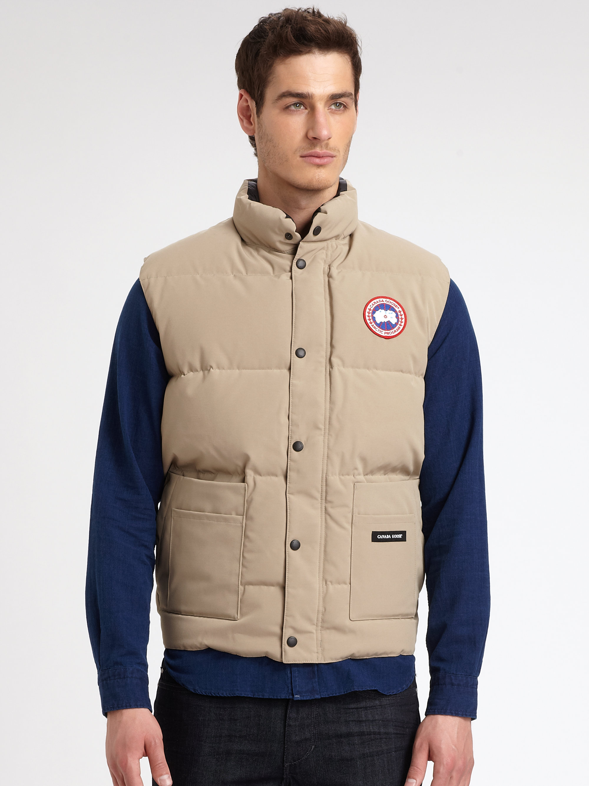 Canada Goose Freestyle Vest in Tan (Natural) for Men - Lyst