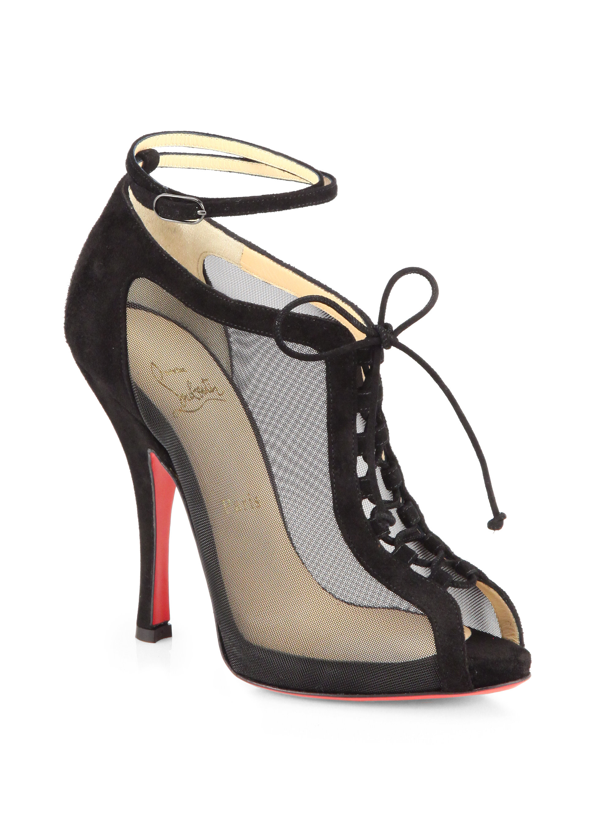 louboutin boots saks