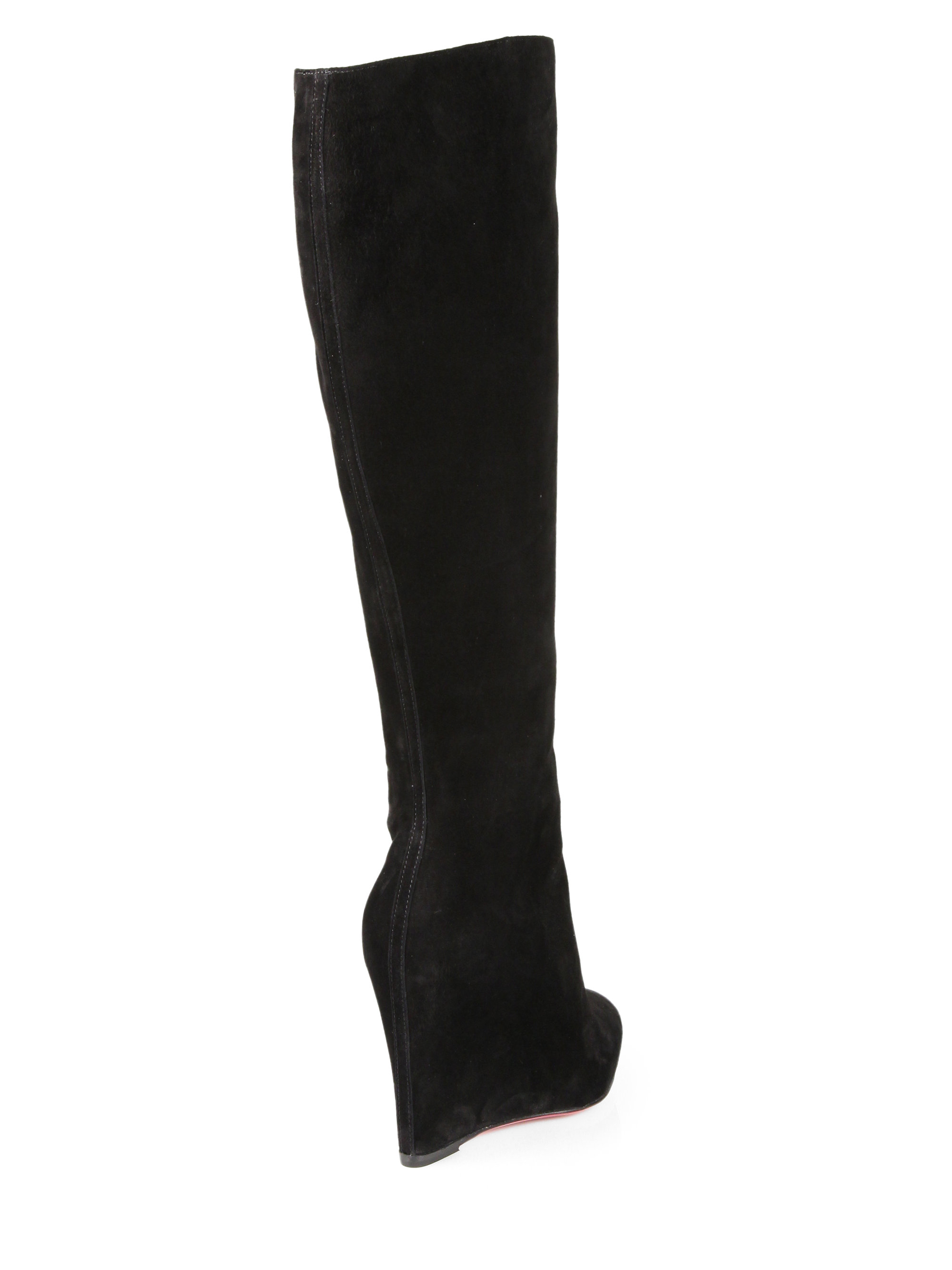 christian louboutin canvas espadrille boots | The Little Arts Academy  