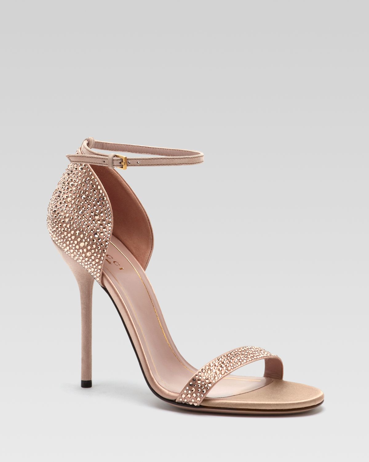 gucci rose gold sandals