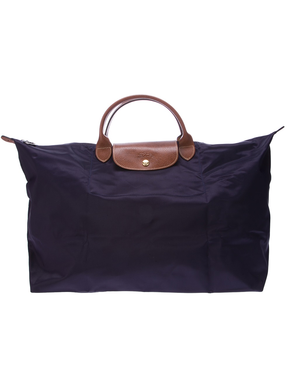 Lyst Longchamp Le Pliage Travel Bag in Purple