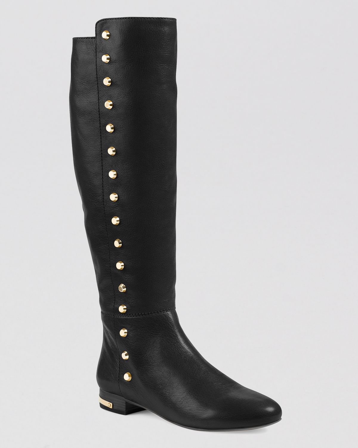 michael kors boots with gold studs
