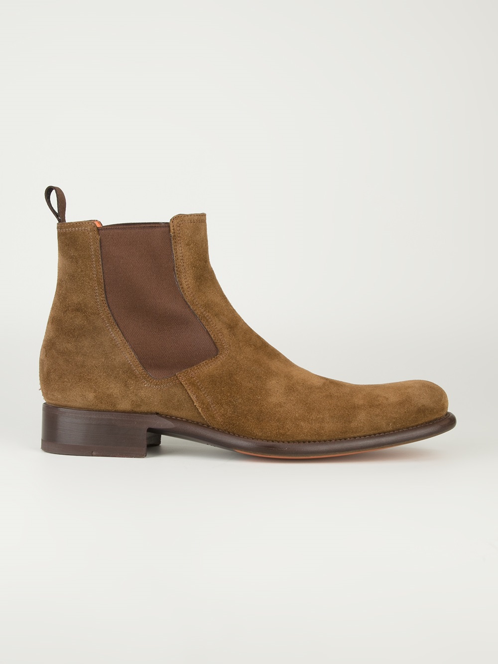 men brown casual boots
