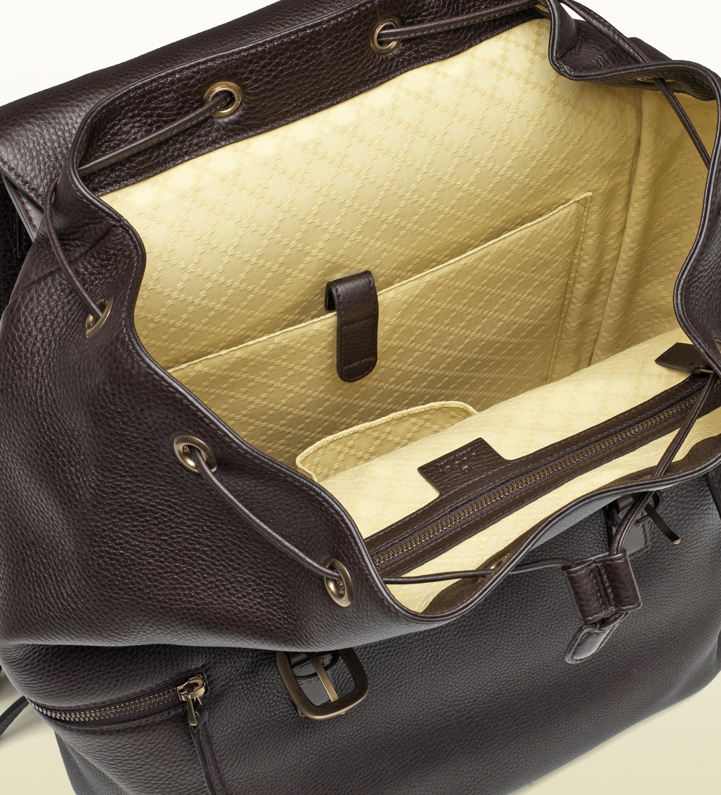 mens black nylon backpack