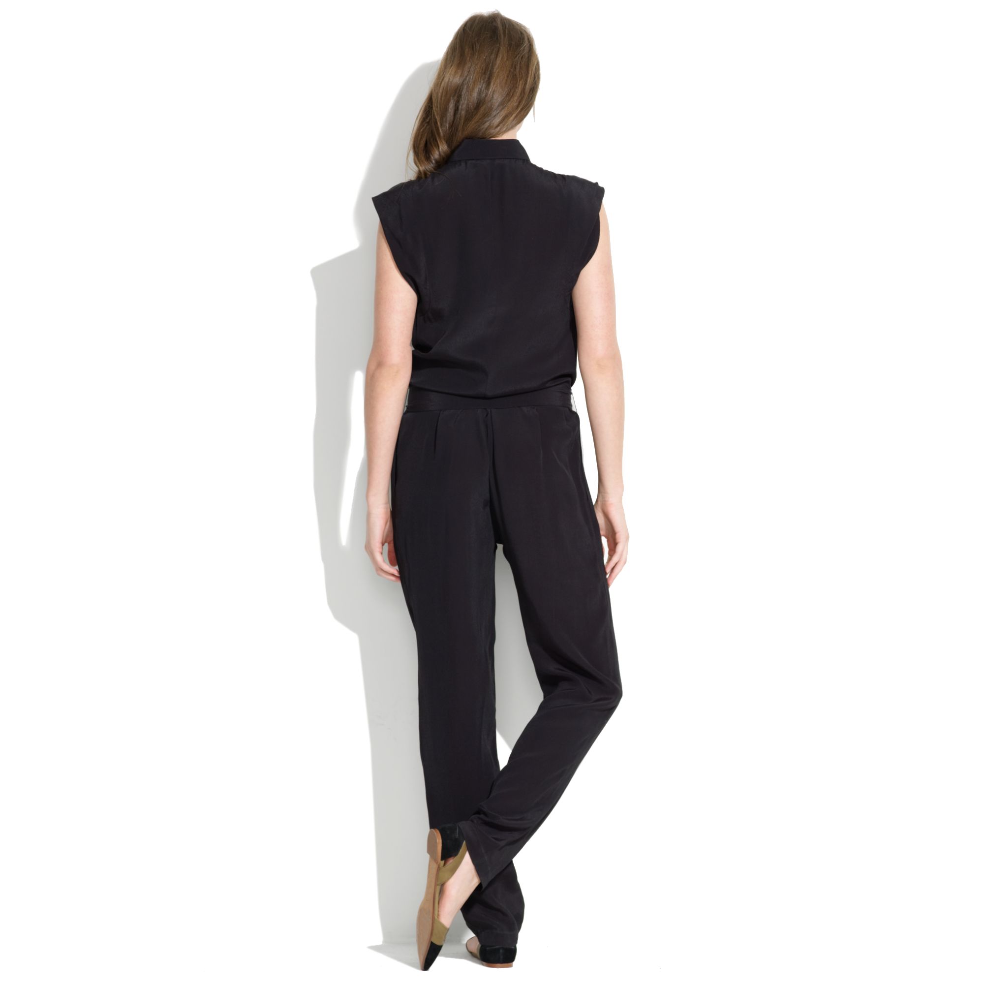 Madewell Jumpsuit in Black - Lyst
