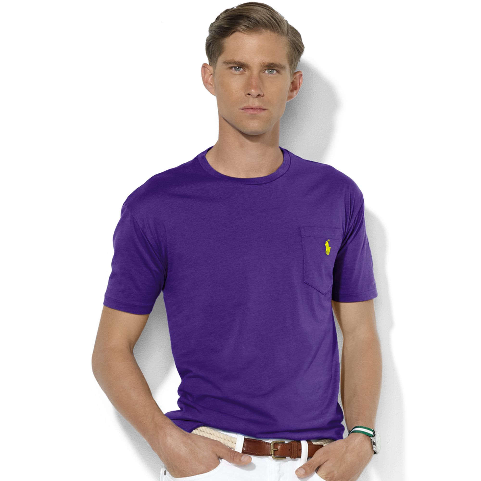 T Shirt Ralph Lauren Violet Clearance, SAVE 34% - kawaleesnews.com