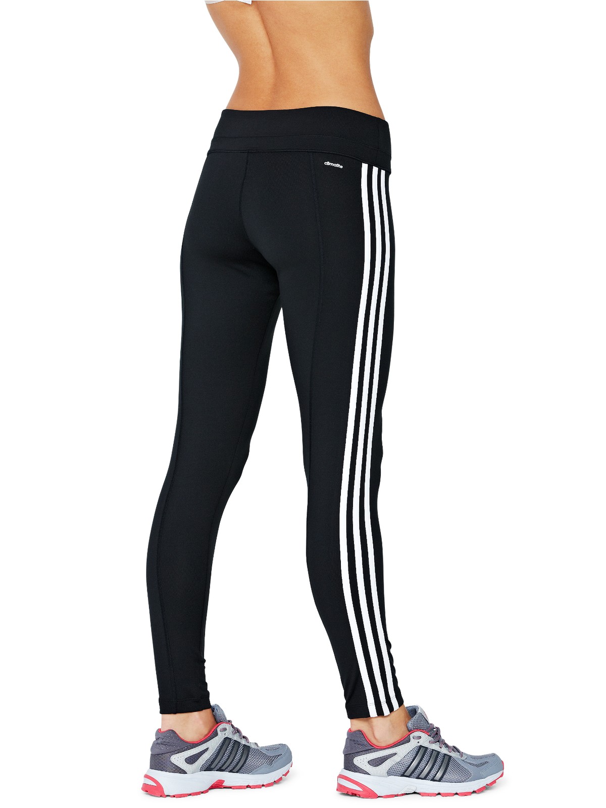Adidas Adidas Mf 3 Stripe Tights in Black (black/white) | Lyst