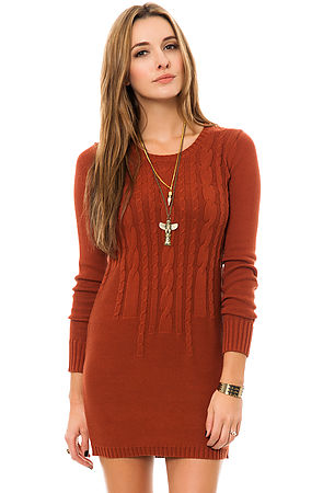 volcom sweater dress