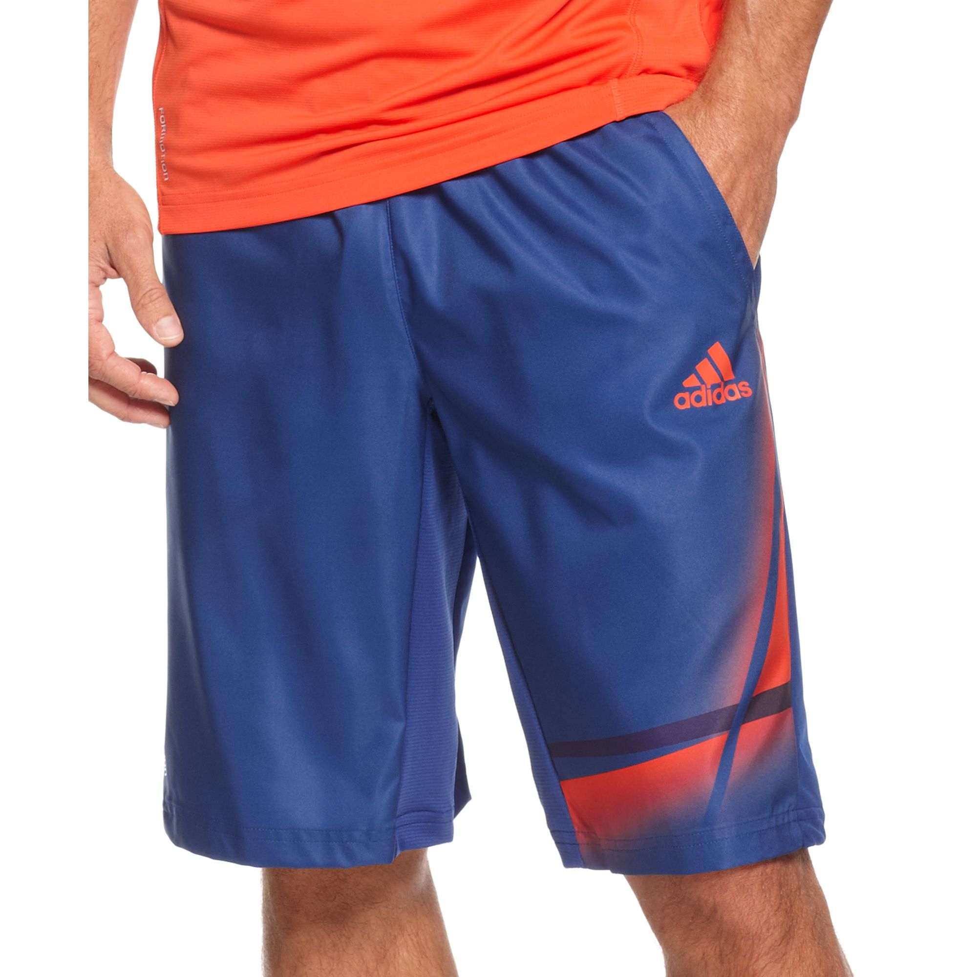 Lyst - Adidas Adizero Bermuda Tennis Shorts in Blue for Men