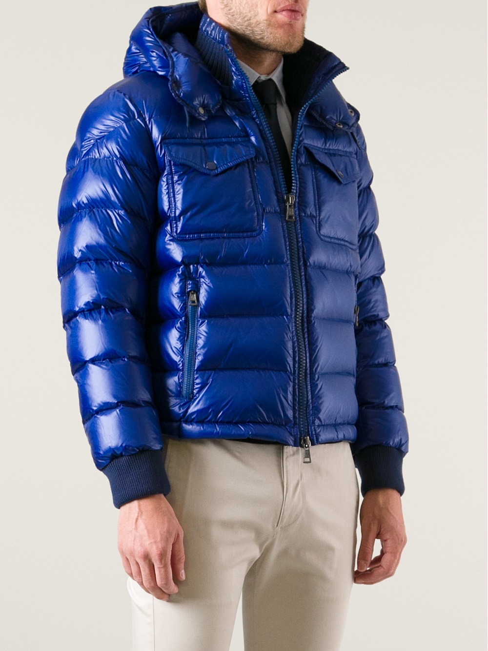 Moncler Fedor Jacket in Blue for Men - Lyst
