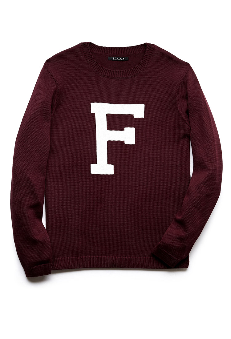 forever 21 red sweatshirt