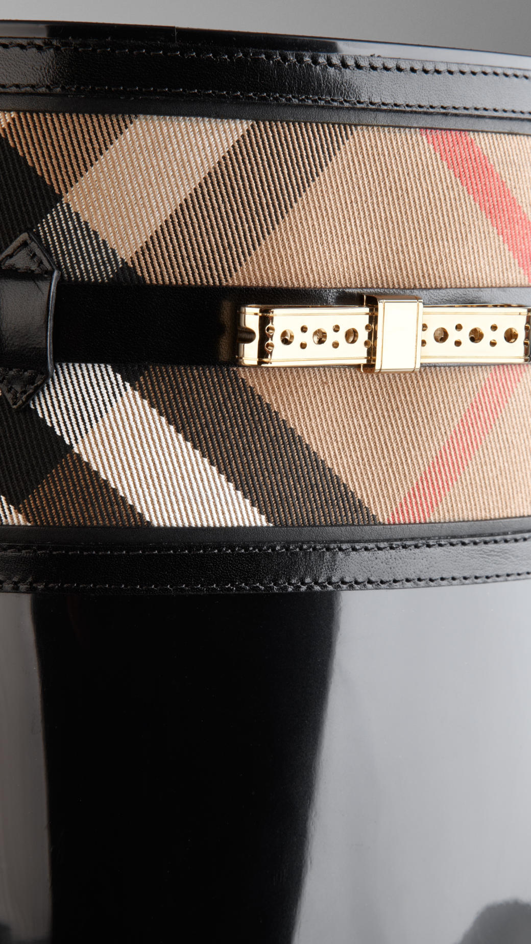burberry rain boots silver