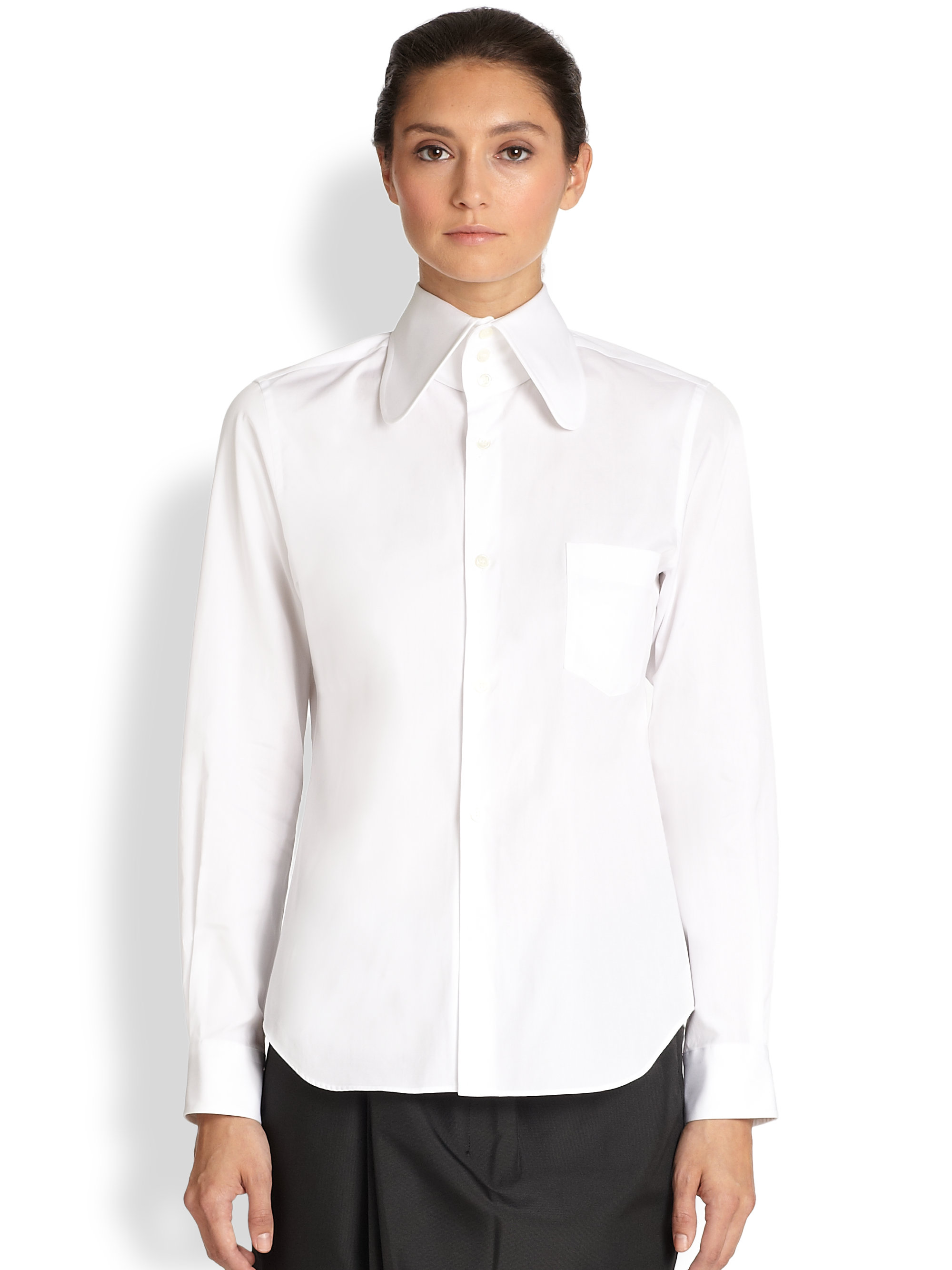 comme des garcons dress shirt