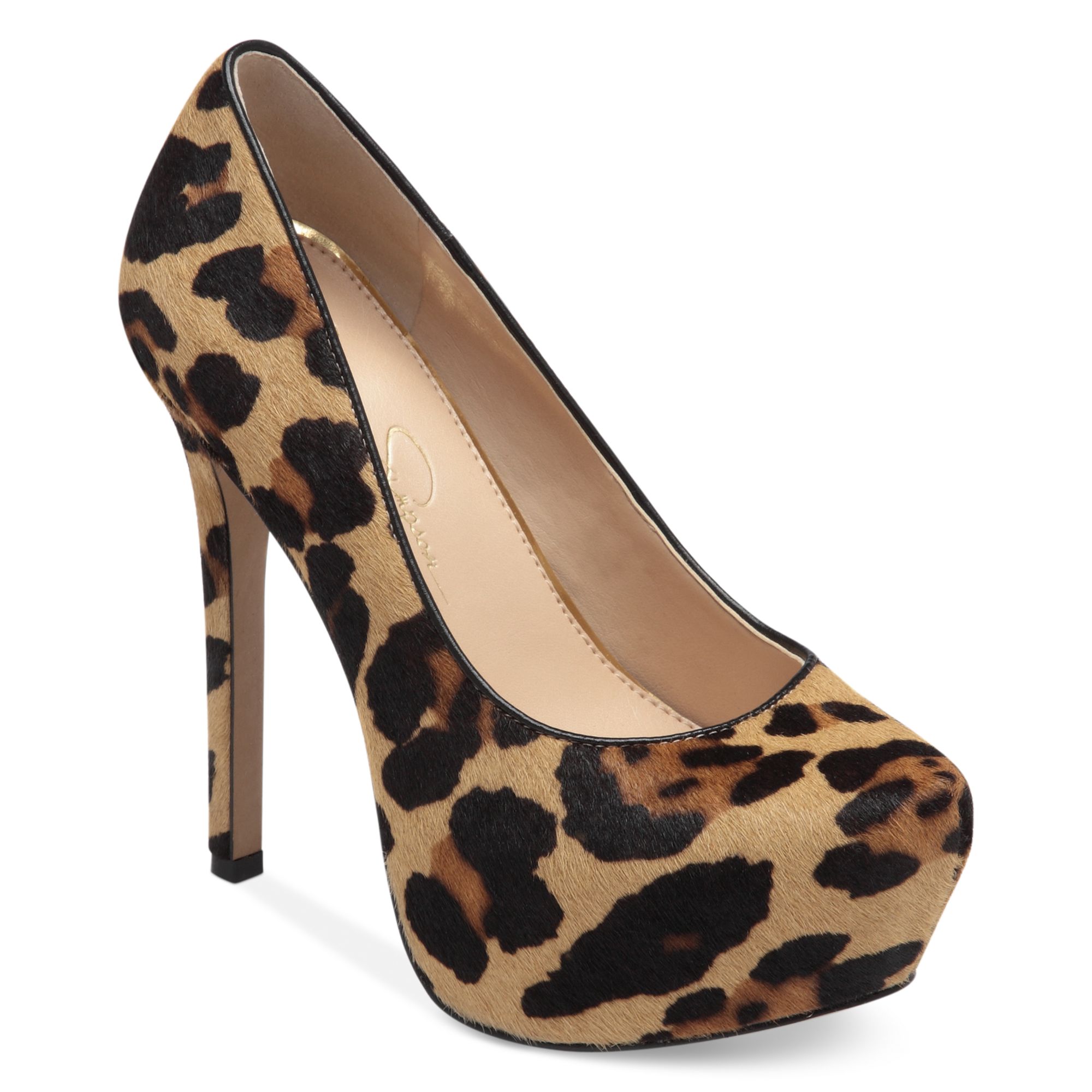 jessica simpson leopard pumps