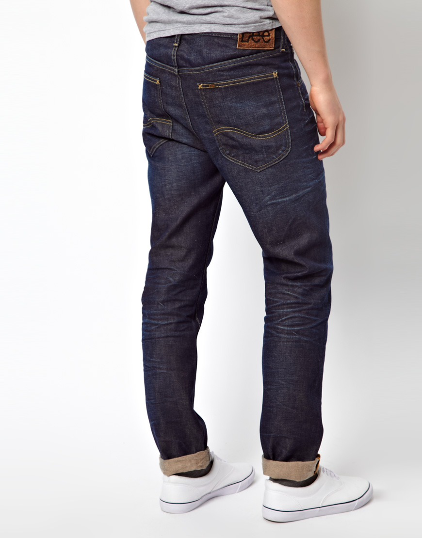 Lyst - Cheap Monday Lee Jeans Cash Regular Tapered Fit Flash Iron Rigid ...