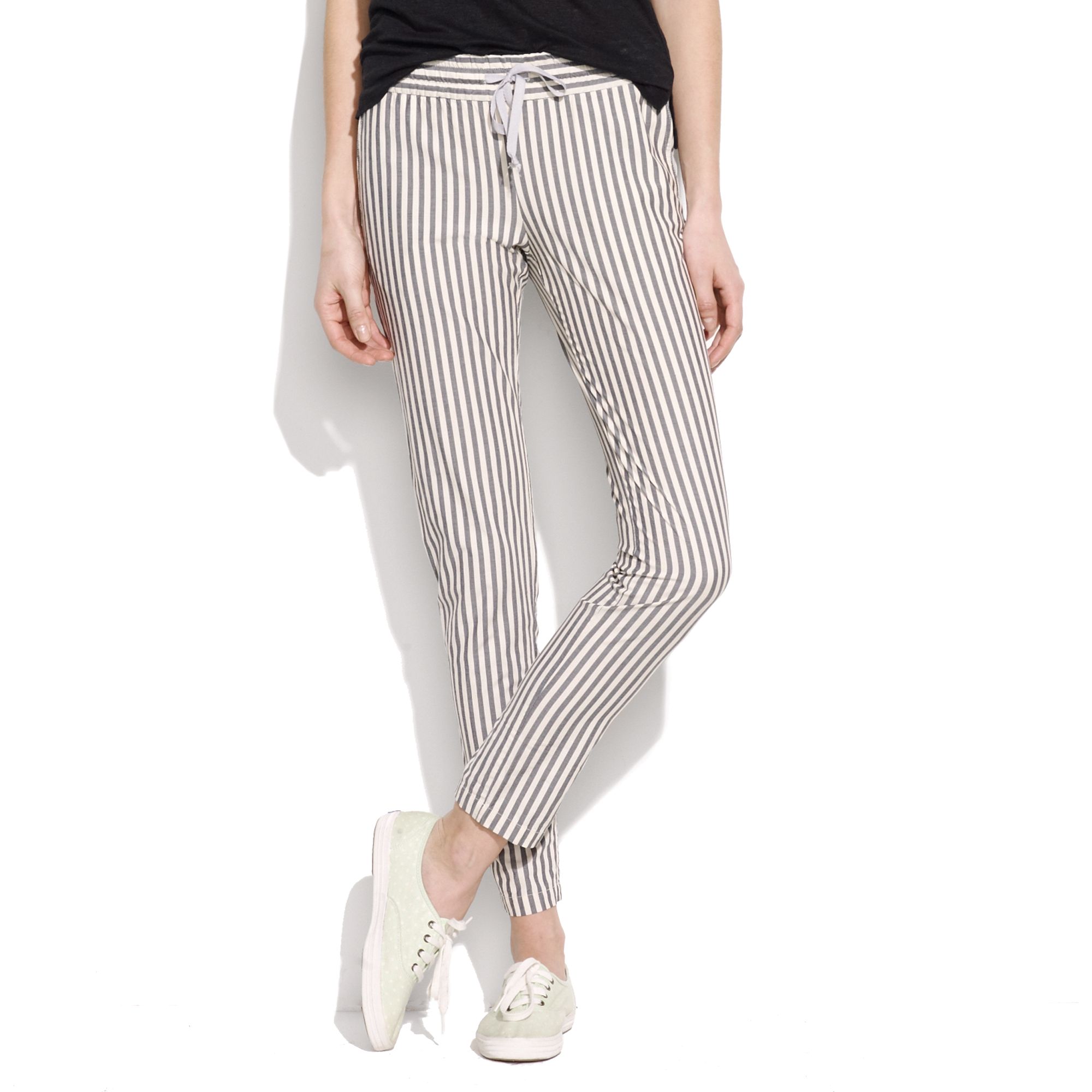 long striped pants