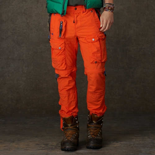 RLX Ralph Lauren Convertible Climbing Pant in Orange for Men | Lyst
