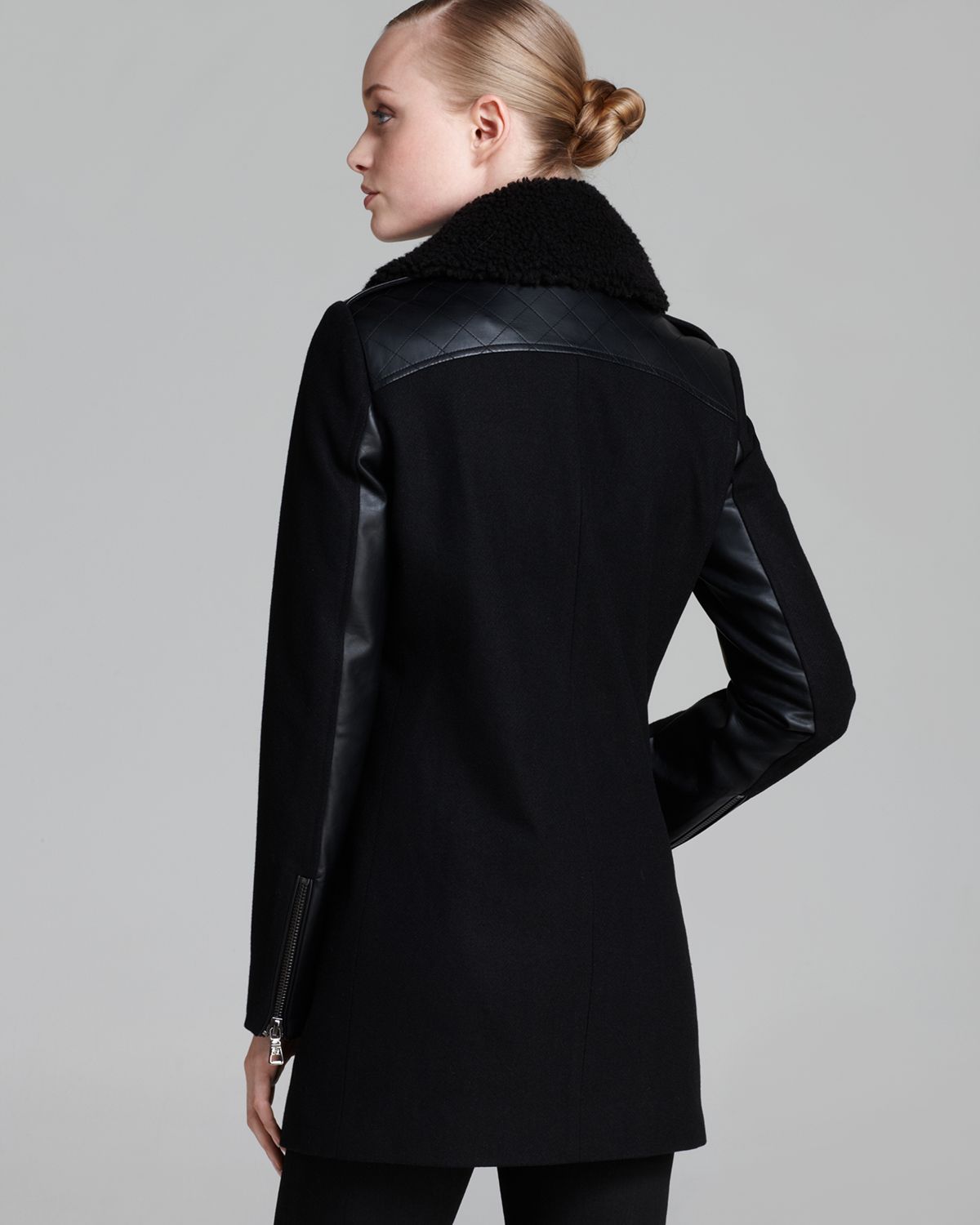 sam edelman black coat