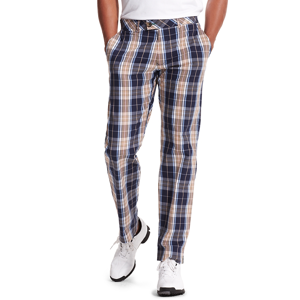 Tommy Hilfiger Golf Plaid Pant in Pink for Men (MIDNIGHT) | Lyst