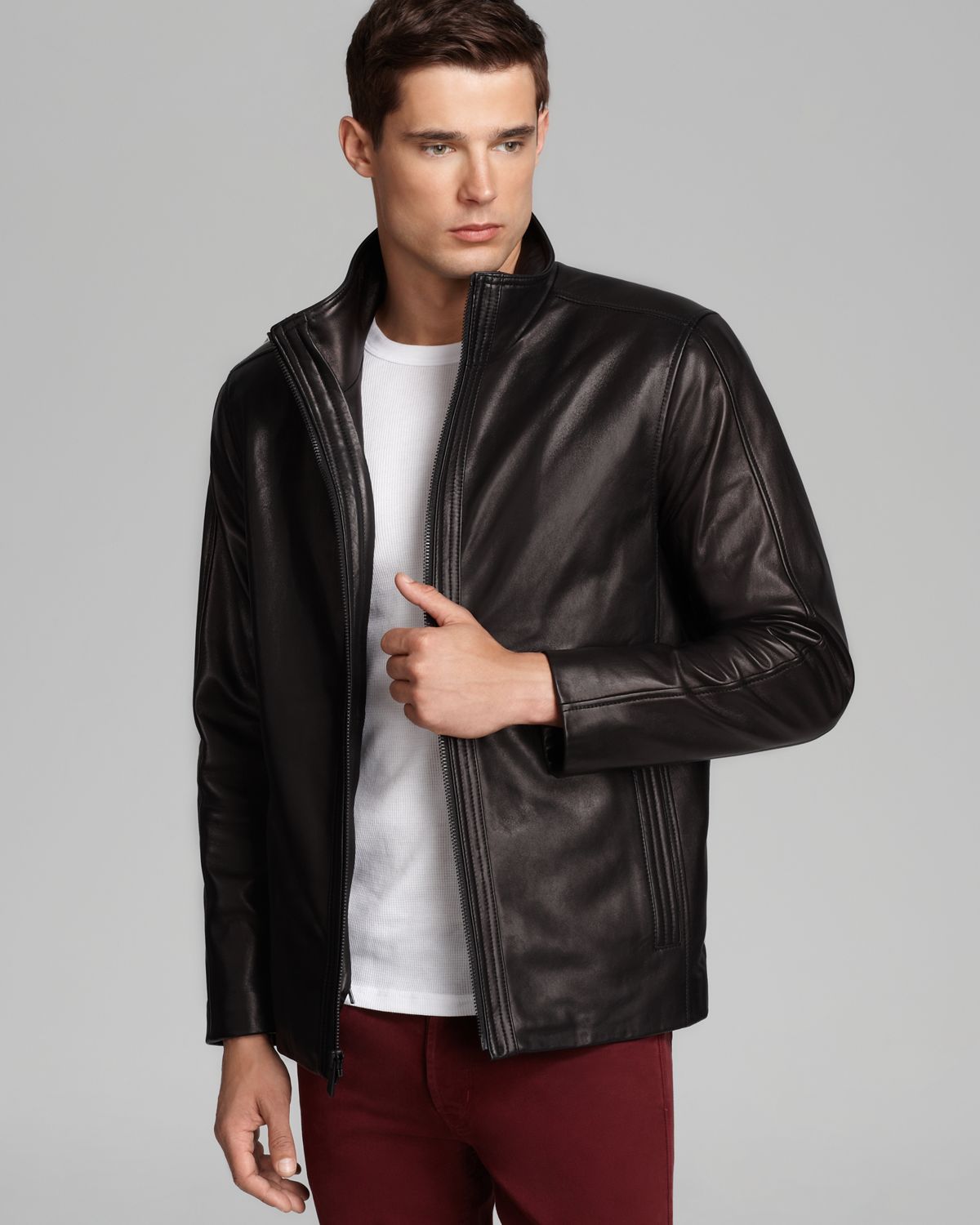 Marc New York by Andrew Marc Mens Light Weight Bomber Jacket 