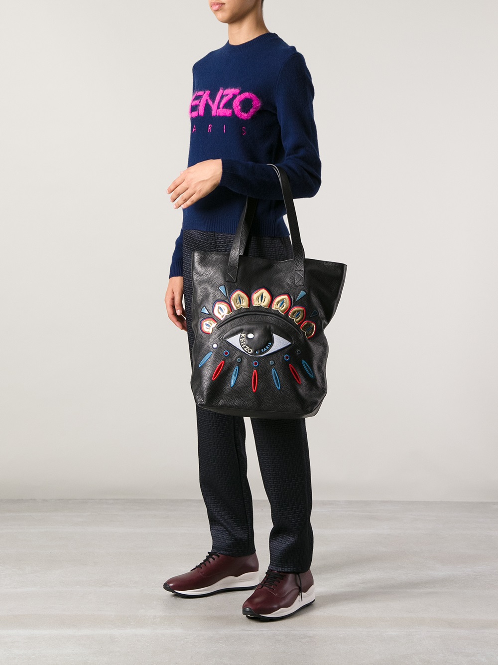 Kenzo eye mini bucket bag cheap