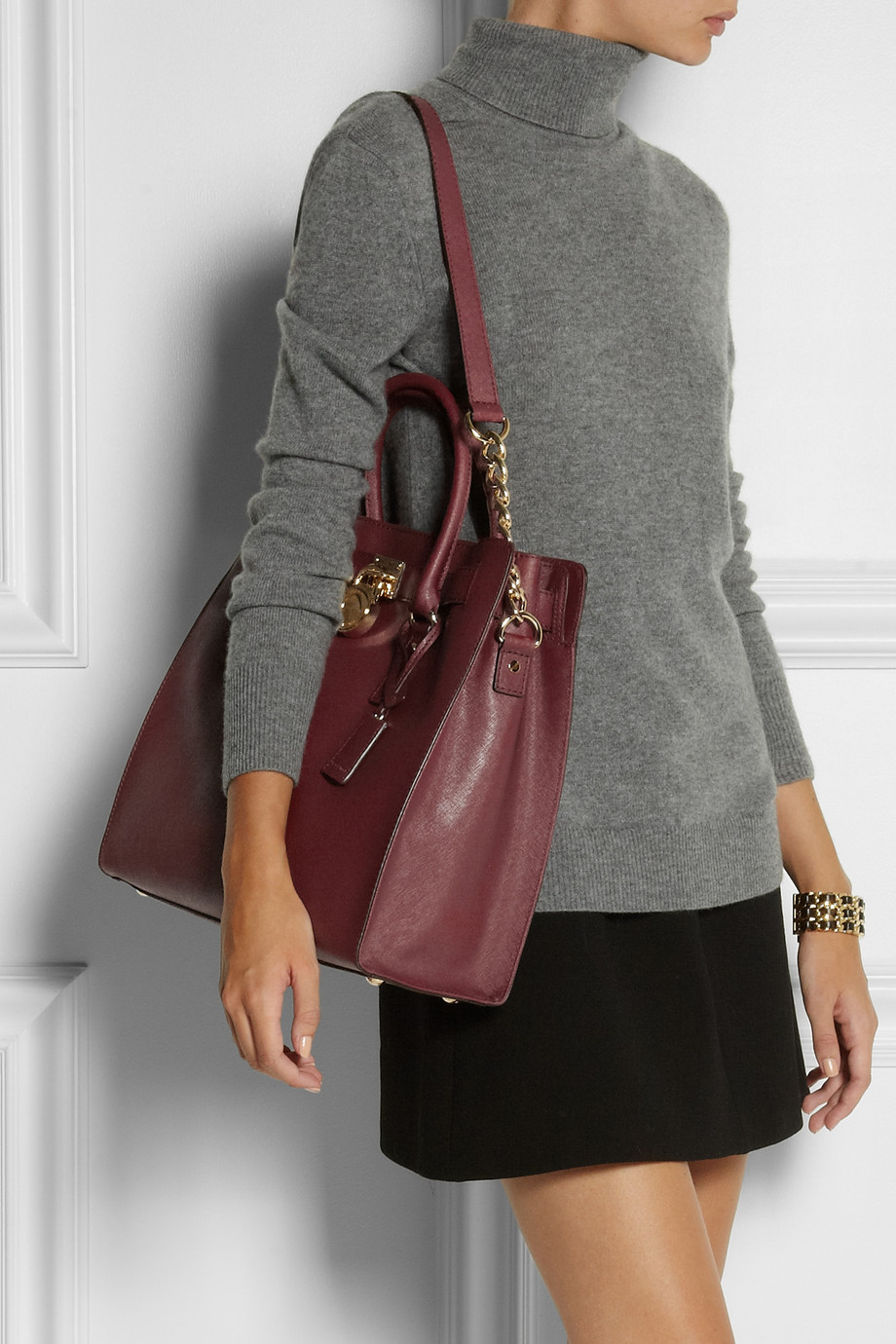 michael kors hamilton large tote