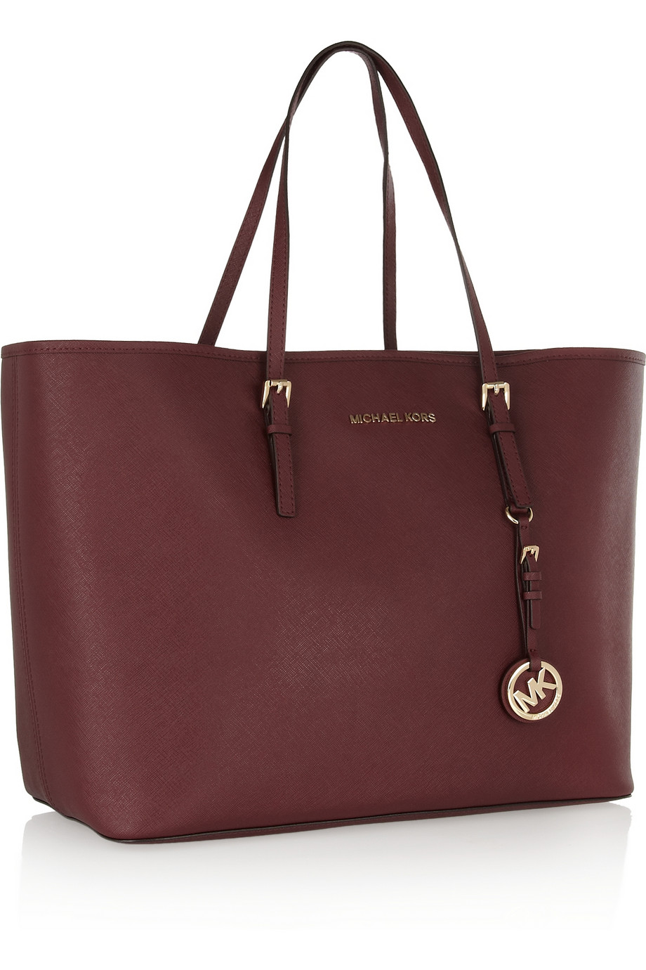 Michael Kors Jet Set Travel Large Chain Shoulder Tote in Maroon, Women's  Fashion, Bags & Wallets, Tote Bags on Carousell