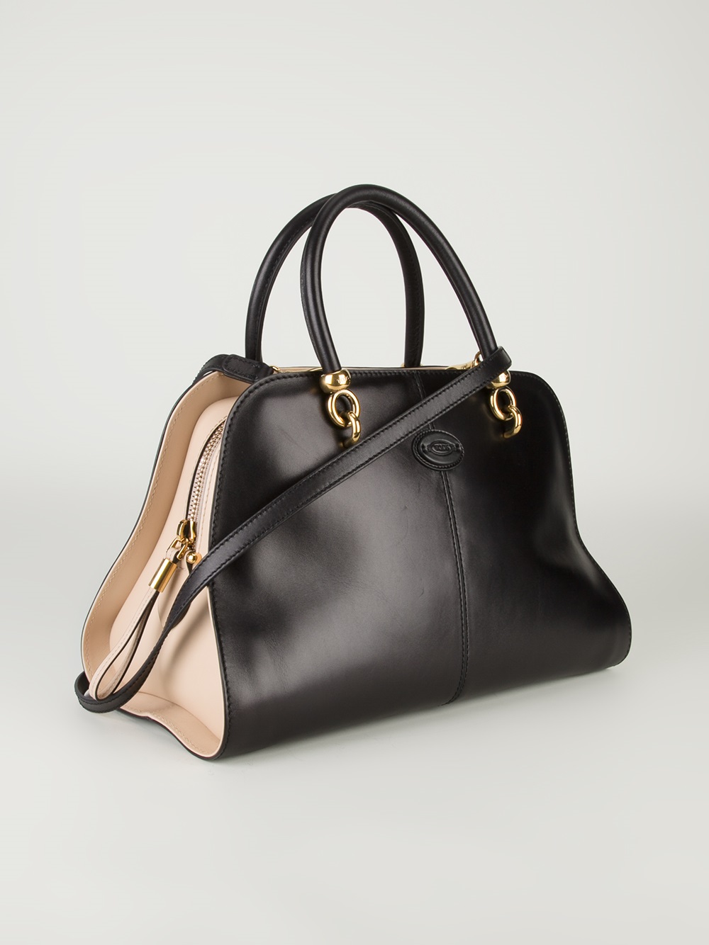 Tod's Tods Sella Small Bowling Bag in Black Lyst