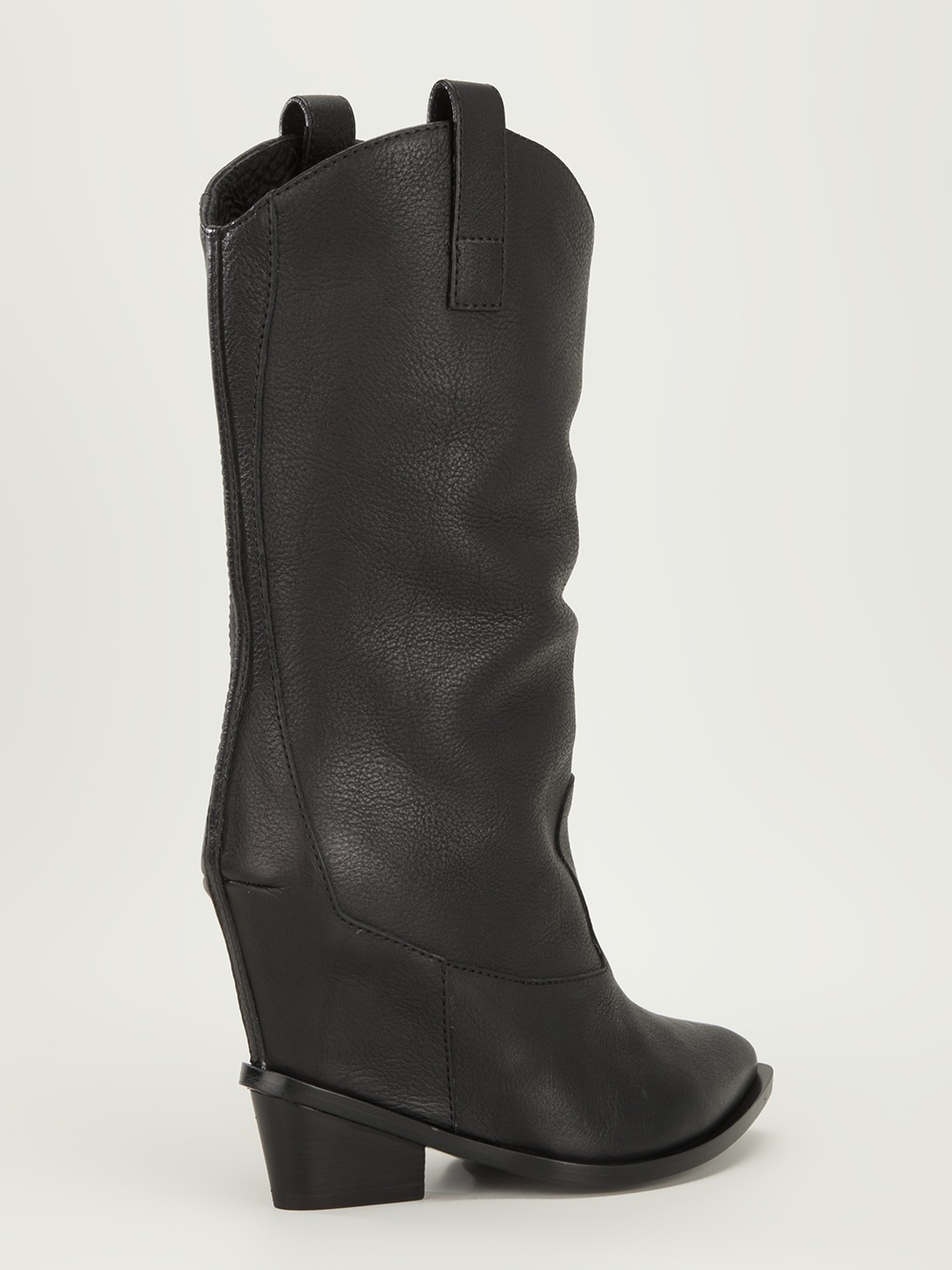 wedge cowboy boots