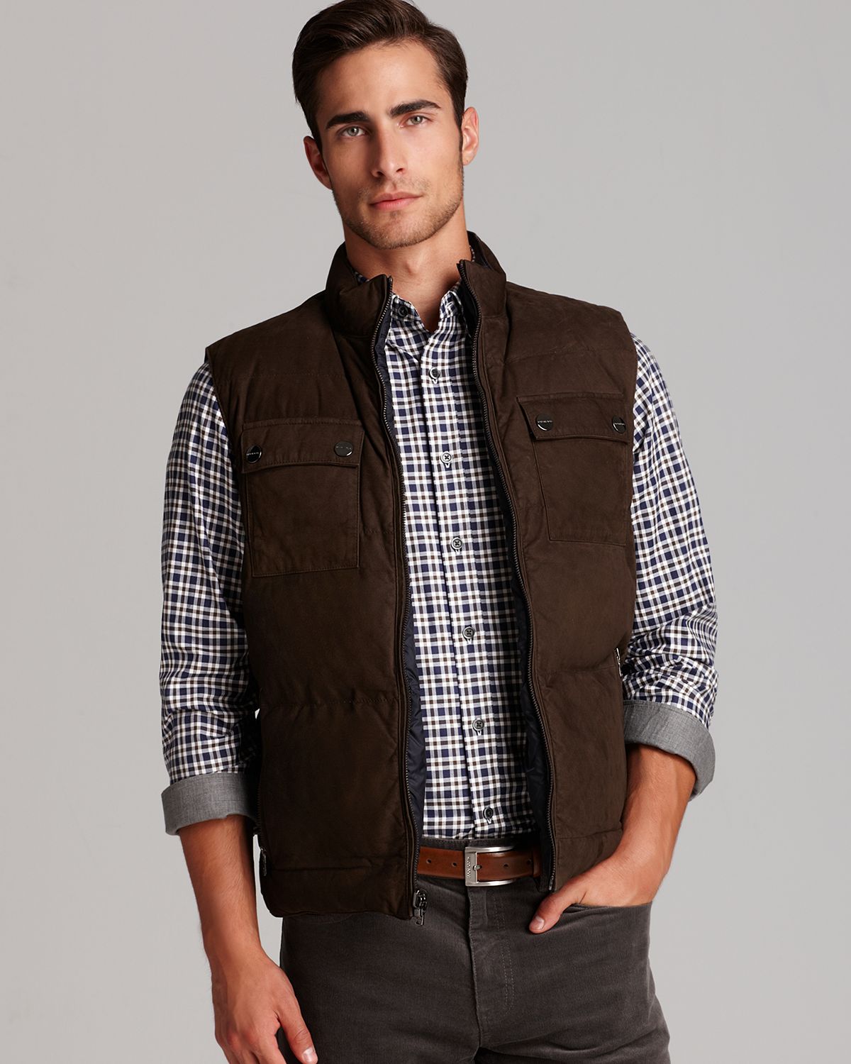 michael kors vest men