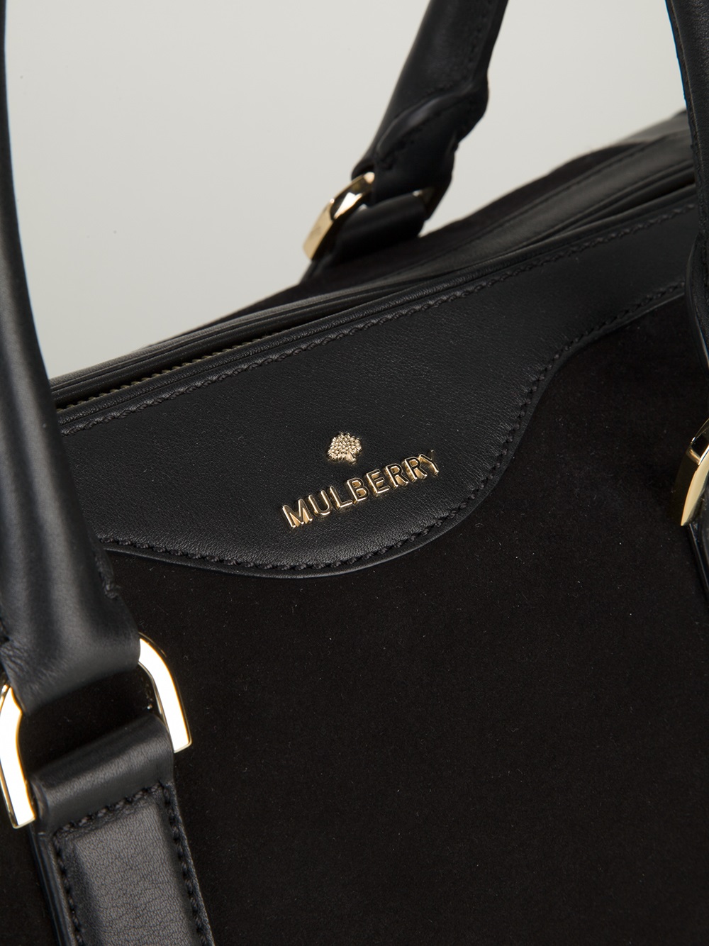 Mulberry Mulberry Tasha Tote in Black - Lyst