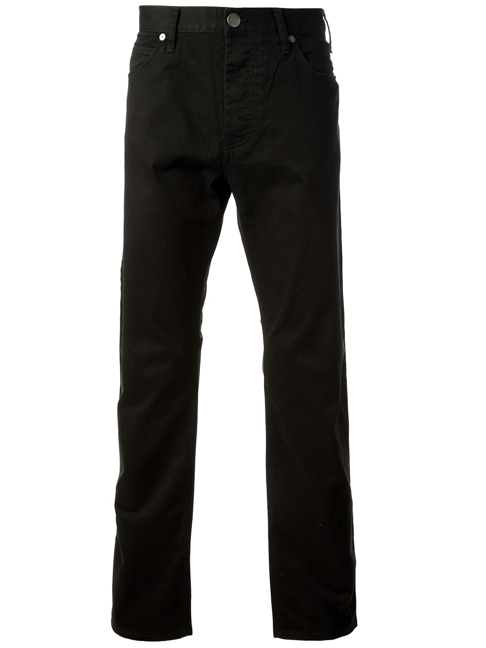 Armani Jeans Slim Fit Jeans in Black for Men | Lyst