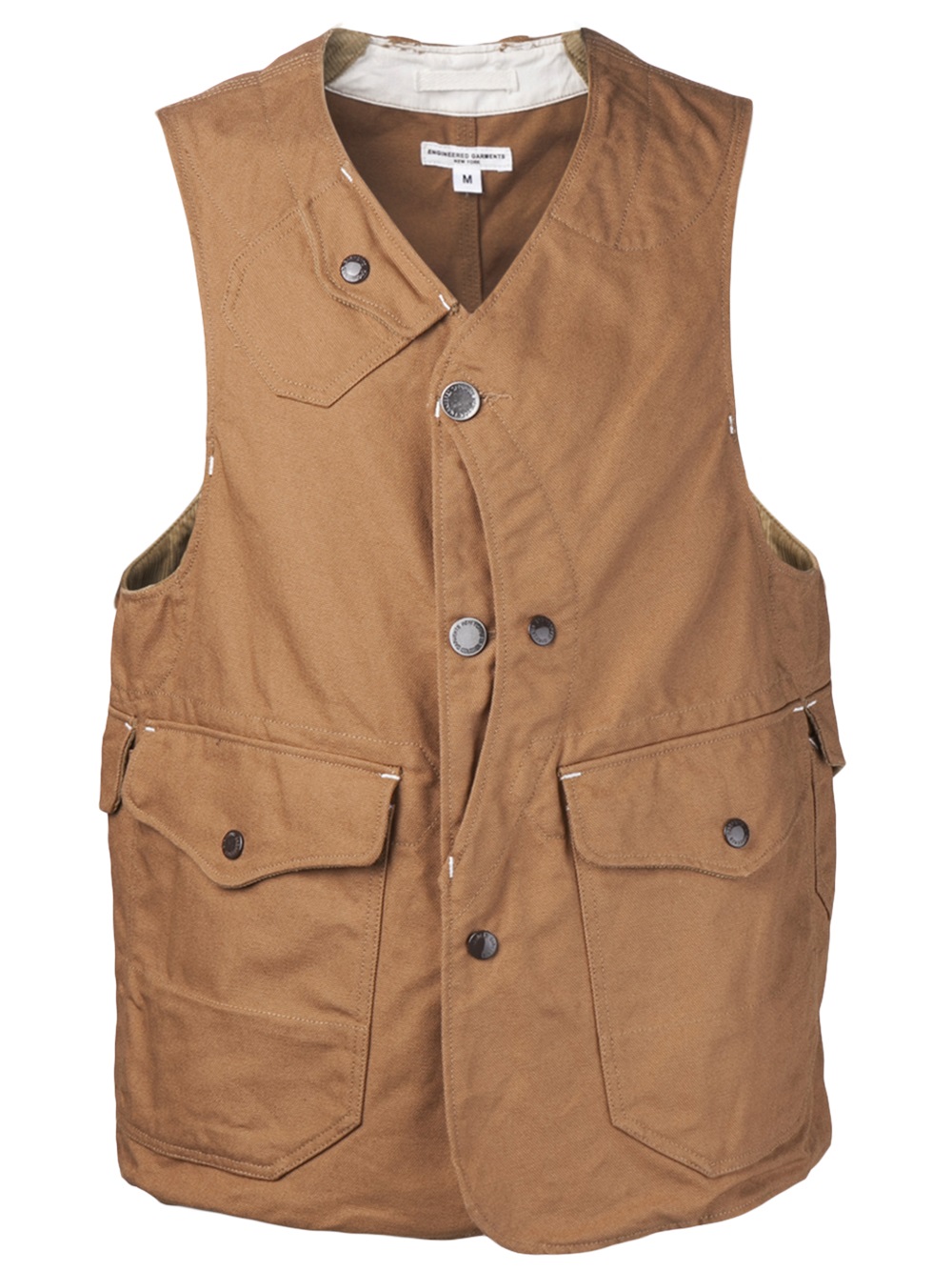 Engineered Garments Engineered Garments Upland Vest in Brown for Men Lyst