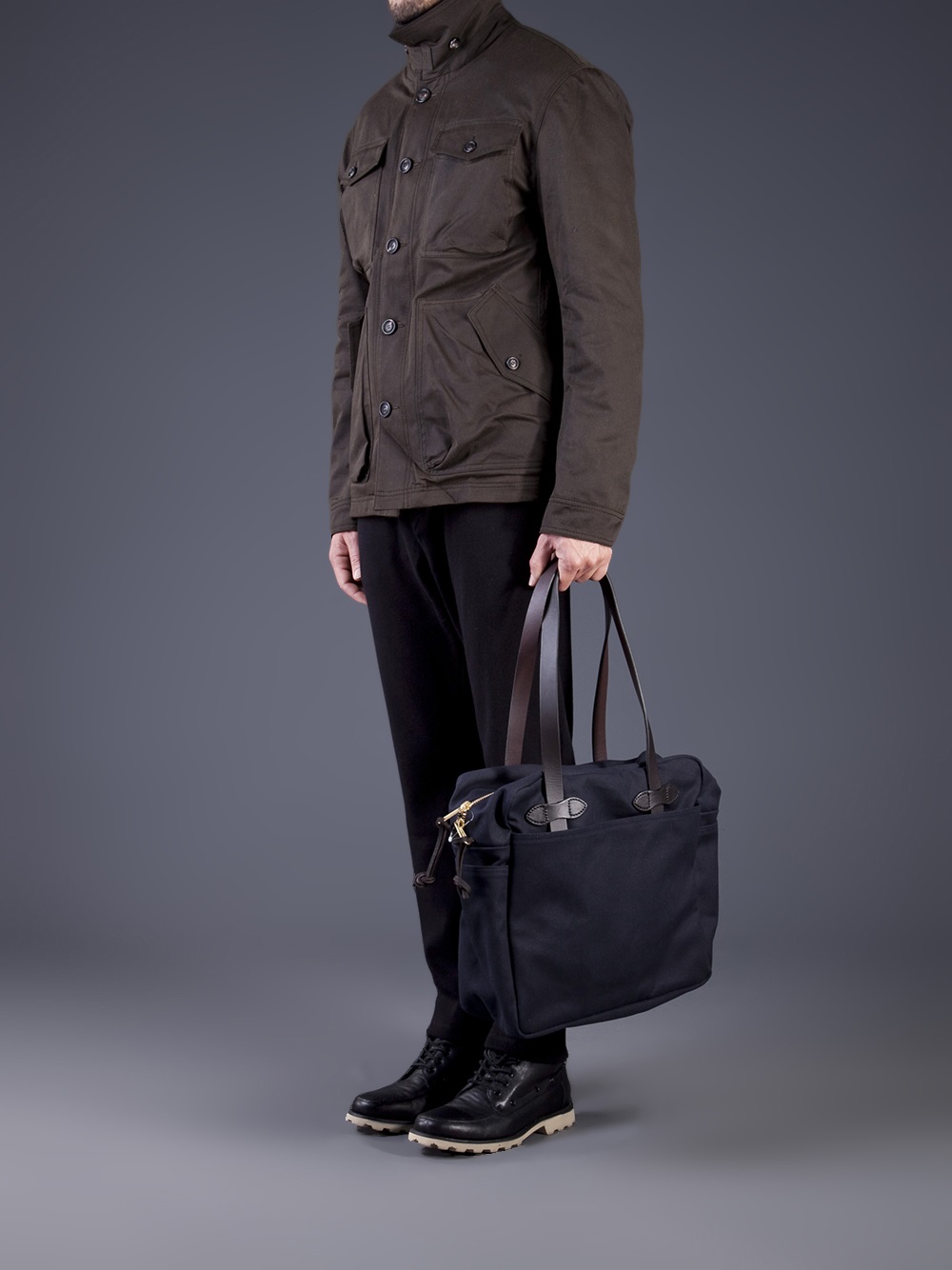 filson wool tote