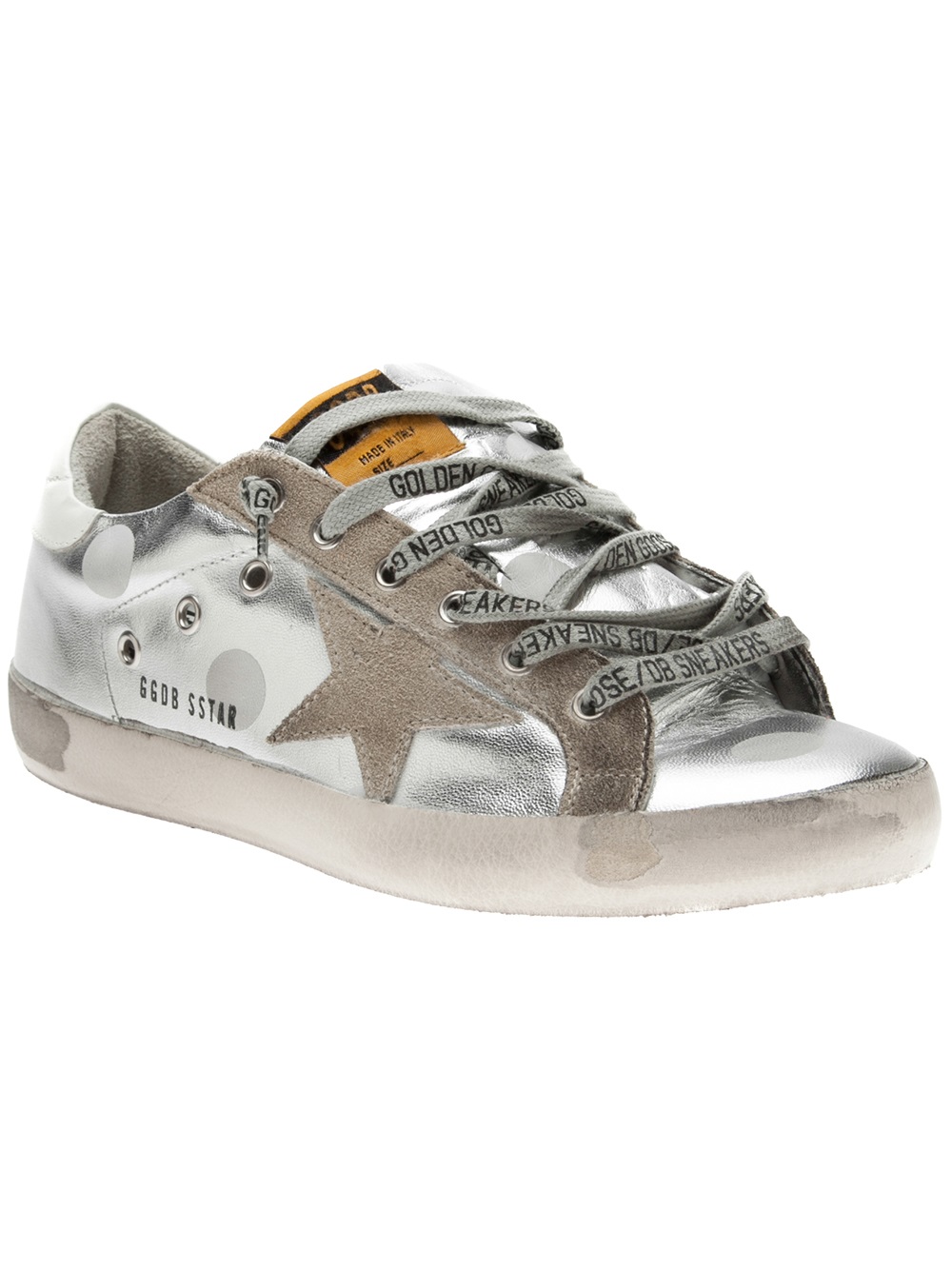 Lyst - Golden Goose Deluxe Brand Golden Goose Deluxe Brand Superstar Sneaker in Metallic