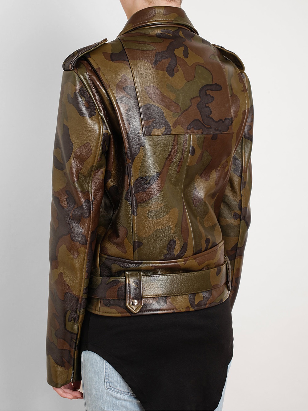 camo motorbike jacket