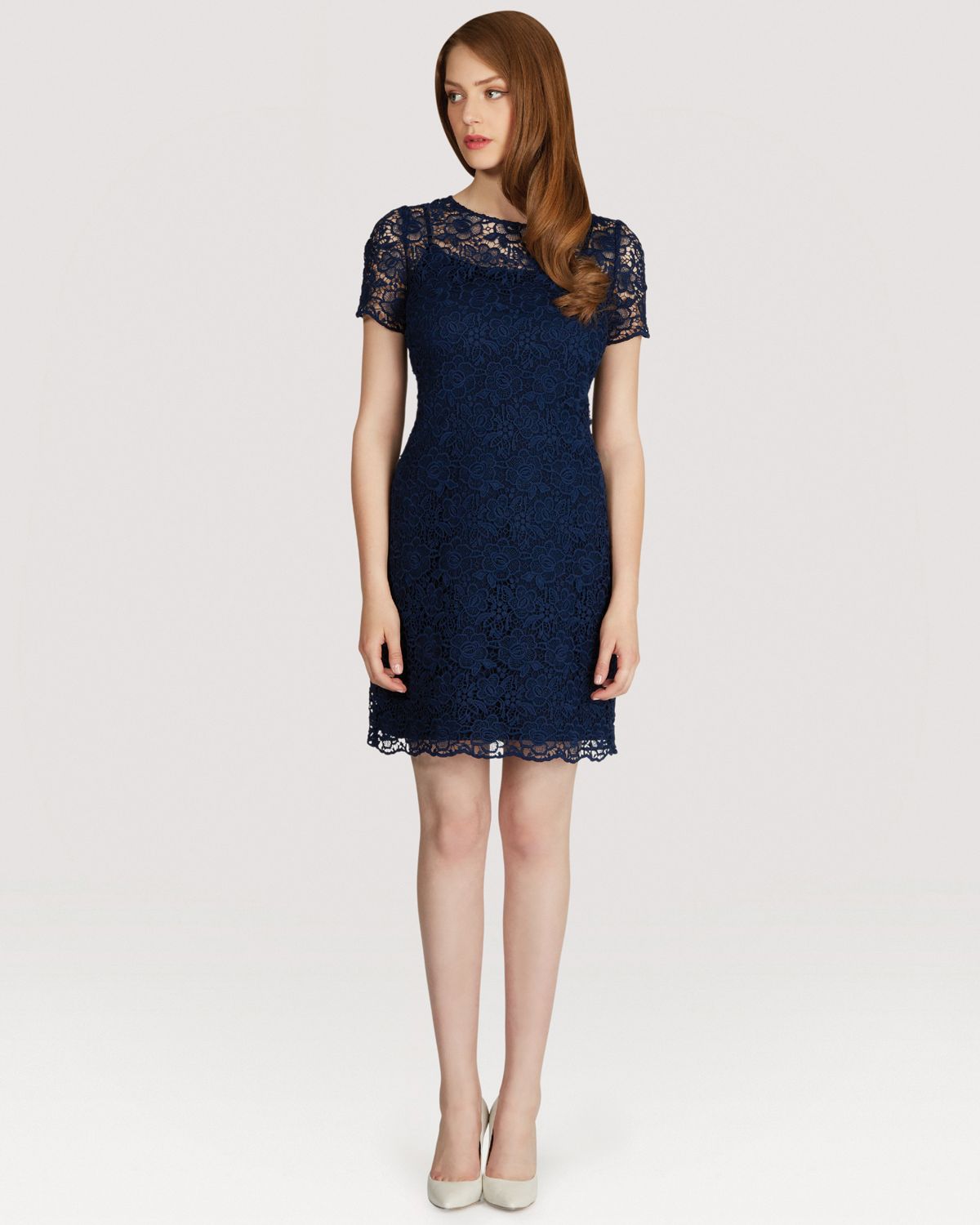 coast leah lace dress